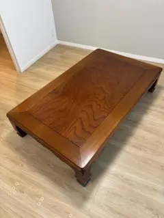 【商品名】 木製ローテーブル 幅150cm×奥行90cm×高さ33cm