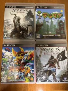 PS3 ゲームソフト 4本セット