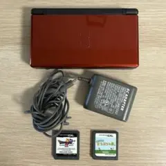 ニンテンドーDS Lite レッド 本体　充電器　ソフト2本