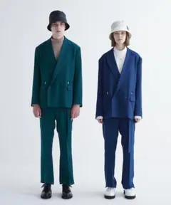 CULLNI ベルトピンタックパンツ 21AW スラックス タグ付き