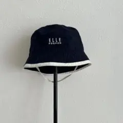 【美品】ELLE エル　ベビー帽子　48cm