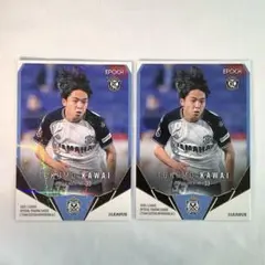 川合徳孟選手　トレカ　ホロ　レギュラー