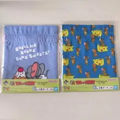 トムとジェリー 一番くじ 巾着ポーチ