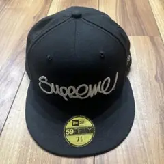 22ss Supreme Handstyle New Era ブラック Supreme シュプリーム 22SS Handstyle New Era Cap ハンド