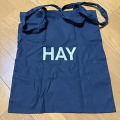HAY エコバッグ ネイビー