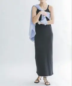 illi KBF カップインキャミワンピース　ブラック