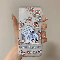 iPhone SE / 8 / 7 ソフトケース クレヨンしんちゃん