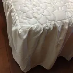 シングルサイズ 花柄キルティング ベッドカバー