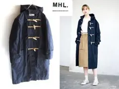 定価68200円 MHL 18SS WAXED COTTON ダッフルコート