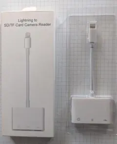 Lightning to SD/TF Card Camera Reader