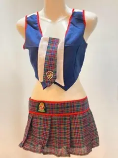 ❤️新品❤️コスプレ 制服風 セクシー ミニスカ Tバック付き