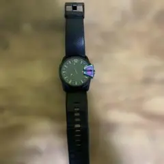 ディーゼル　diesel 時計　黒