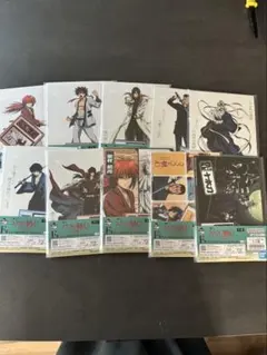 一番くじ るろうに剣心 F賞 イラストボード＆ステッカー　全10種　新品