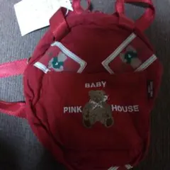 本日価格新品タグ付BABY PINK HOUSE 赤いポシェット