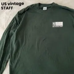 US古着　GILDAN ビンテージ　 Recreation Staff ロンT