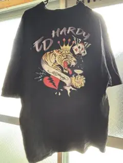 Ed Hardy ブラック Tシャツ