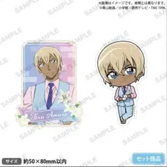 【新品未使用品】名探偵コナン ミニステッカーセット ブラウスタイルver 安室透