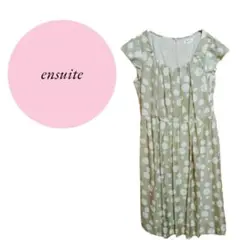 【エンスウィート】ensuite♡高級感♡ワンピース♡水玉模様♡ドット柄【6】