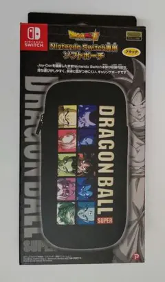 ニンテンドースイッチ ポーチ ケース ブラック ドラゴンボール超 新品未開封