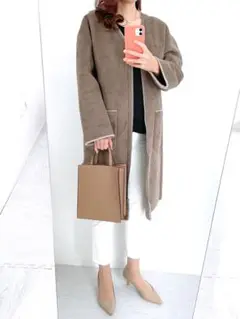 【新品✨】スピックアンドスパン❤️サイズ38✨エコムートンコート✨