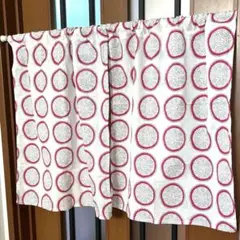★値引き★2枚セットカフェカーテン ハンドメイド　IKEA