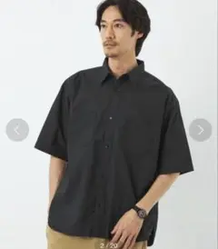 green label relaxing 半袖シャツ黒
