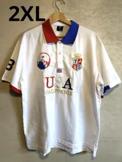 USA CALIFORNIA ポロシャツ 2XL
