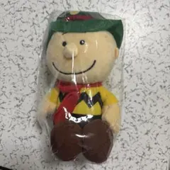 チャーリーブラウン　ぬいぐるみ　ボーイスカウト