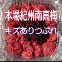【容器無し】ネコポス発送♪ キズありつぶれ☆完熟しそ梅300g×2