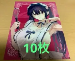 履いてください、鷹峰さん　夏ゲマッパ　ゲーマーズ特典　クリアファイル　10枚