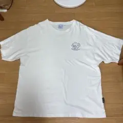 REMEMBER イラスト付きホワイトTシャツ L
