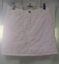 アディダスゴルフウエア キルティングスカート冬用