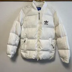 adidas originalダウジャケット ホワイト Mサイズ アディダス