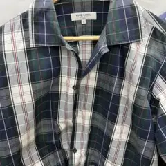 BLUE LABEL チェック柄 長袖シャツ L アローズ