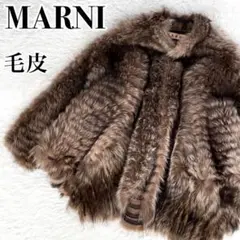 最高級『MARNI』ラクーン リアルファー 毛皮 ジャケット