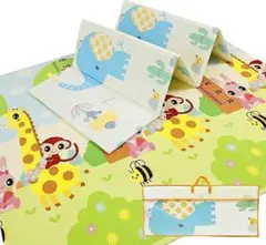 プレイマット 200x180x極厚1.5cm 赤ちゃん キッズマット 折り畳み