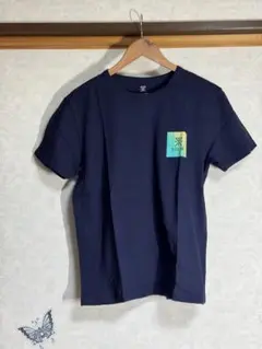 Roark Revival カラフルロゴ ネイビー Tシャツ