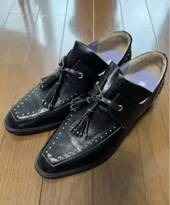Ameri Vintage スタッズ タッセル ローファー