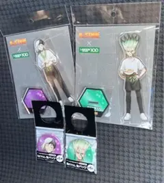Dr.STONE ローソン100アクリルスタンド あさぎりゲン　石神千空