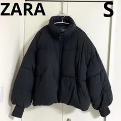 ZARA オーバーサイズ ブルゾン ジャンパー ブラック