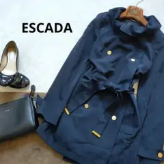 ESCADA エスカーダ トレンチコート コート ジャケット 金ボタン
