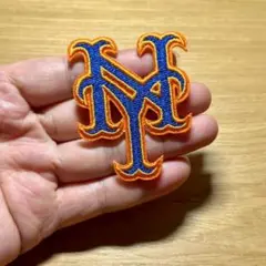 刺繍　ワッペン　ニューヨークメッツ　アイロンワッペン　野球　ベースボール