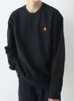 カーハート　carhatt スウェット　ブラック