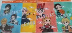 鬼滅の刃 サントリーAクリアファイル 4種類
