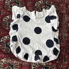 H&M ドット柄 トップス US 3/4T