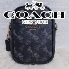 【コーチCOACH】 バッグ ショルダーバッグ ミニ ホースキャリッジ ブラック