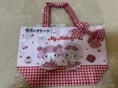 マイメロディ 当りくじ ⑩ランチトート ⑪メラミンプレート ⑨リボンチャーム
