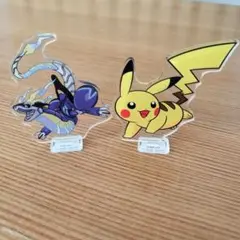 ポケモン アクリルスタンド ミライドン ピカチュウ