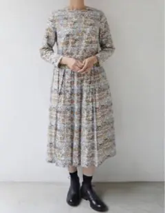 ヤエカ ワンピース リバティ オーチャード