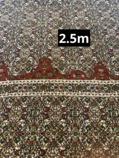 昭和レトロ生地　アジアンペイズリー柄ビンテージ生地はぎれ2.5m